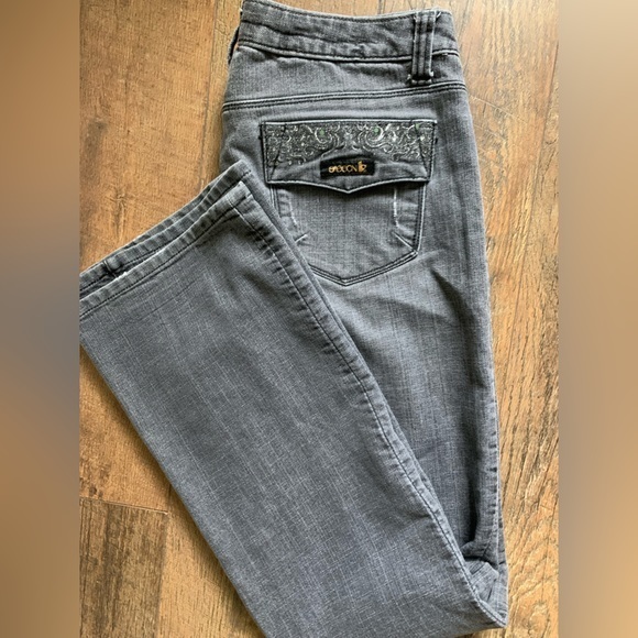 Sasson Jeans Denim - Vintage Sasson‎ Ooh la la gray straight jeans women’s size 10